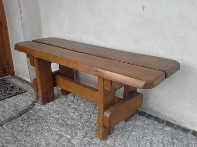 Meble ogrodowe z drewna litego - realizacja 4