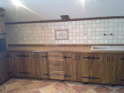Meble ogrodowe z drewna litego - realizacja 7