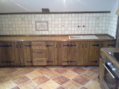 Meble ogrodowe z drewna litego - realizacja 9